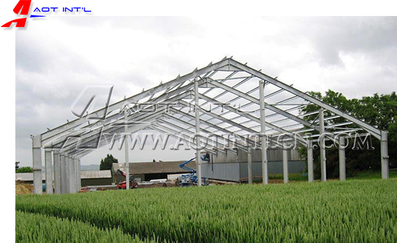 Pre Engineered Agricultural Steel Building Metal Barns