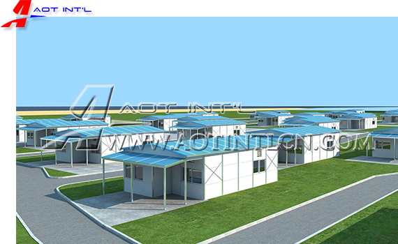 Refugee Camps  Prefabricated Emergency Temporary House