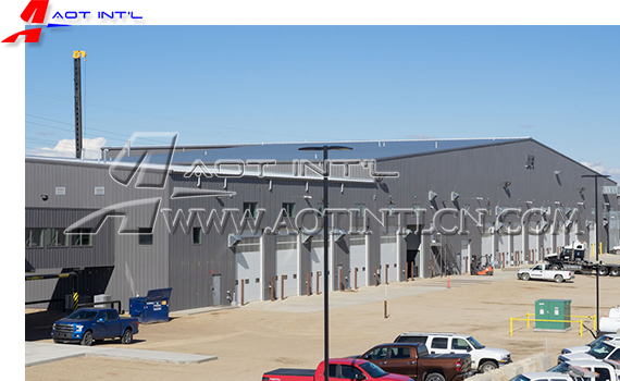  Prefab Steel Warehouse Metal Distribution Center