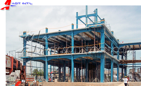 Multi Storey Steel Structure Commercial Building