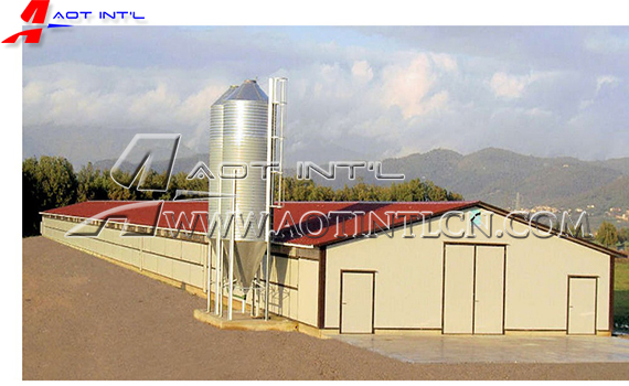 Prefab Steel Structure Poultry Farm