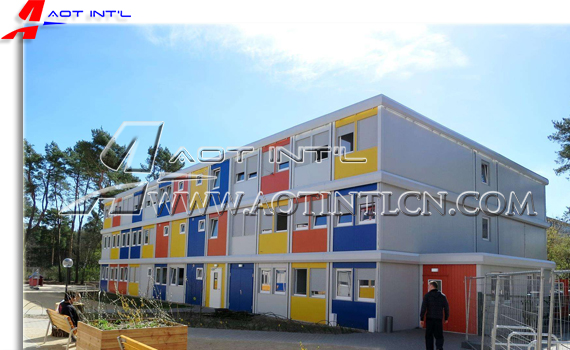 Flat Pack Container School Prefab Classroom