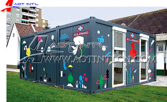 Dismountable Container Hospital Mobile Clinic Cabin