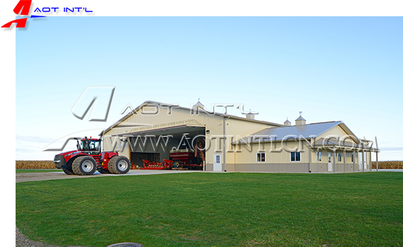 Pre Engineered Agricultural Steel Building Metal Barns