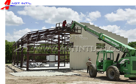  Prefab Steel Warehouse Metal Distribution Center