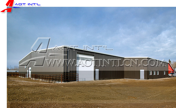  Prefab Steel Warehouse Metal Distribution Center