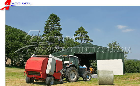 Pre Engineered Agricultural Steel Building Metal Barns