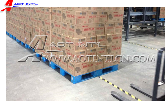 AOT Warehouse Storage Solution Plastic Pallet Delivery