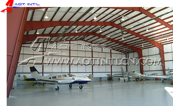 Large Span Steel Structure Aircraft Hangar