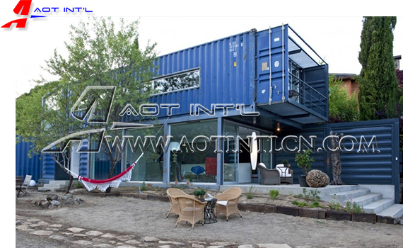 Converted ISO Container Modified Shipping Container House