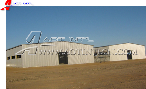 Prefabricated Steel Framed Structure Warehouse