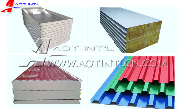 Sandwich Panel Corrugated Color Steel Sheet