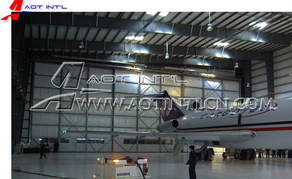 Large Span Steel Structure Aircraft Hangar