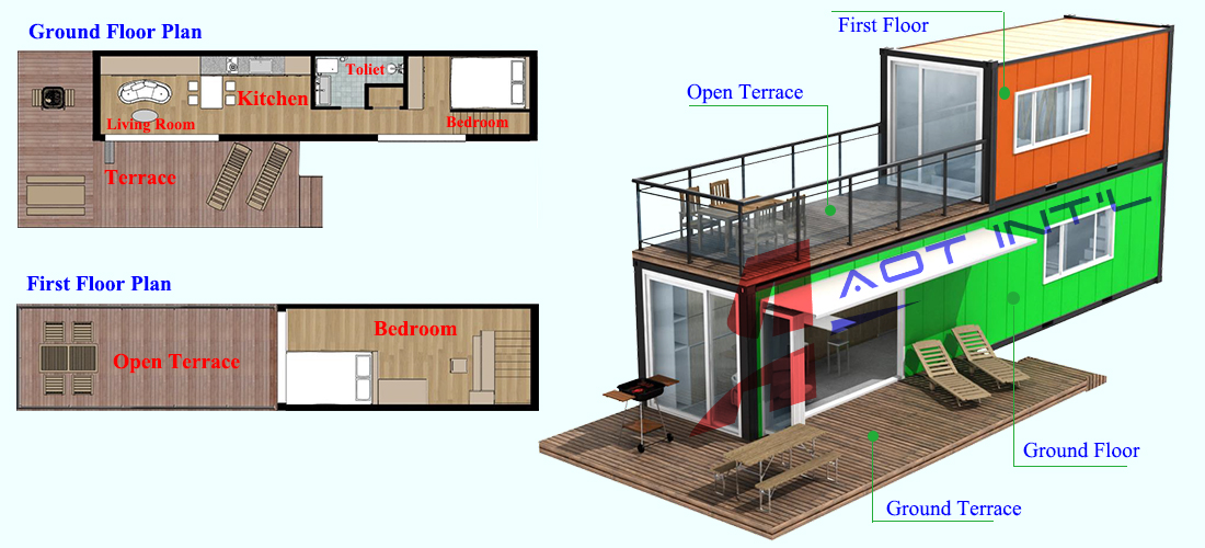 Converted ISO Container Modified Shipping Container House 3D design.jpg