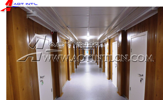 Modular Flat Pack Container House Labor Camp