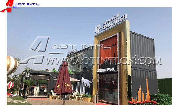 Converted ISO Container Modified Shipping Container House