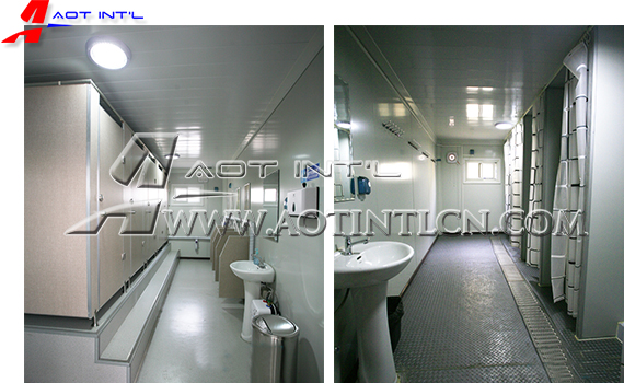 Prefab Container Toilet Removable Container Bathroom