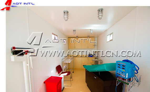 Dismountable Container Hospital Mobile Clinic Cabin