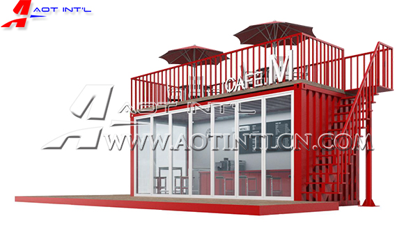 Converted ISO Container Modified Shipping Container House